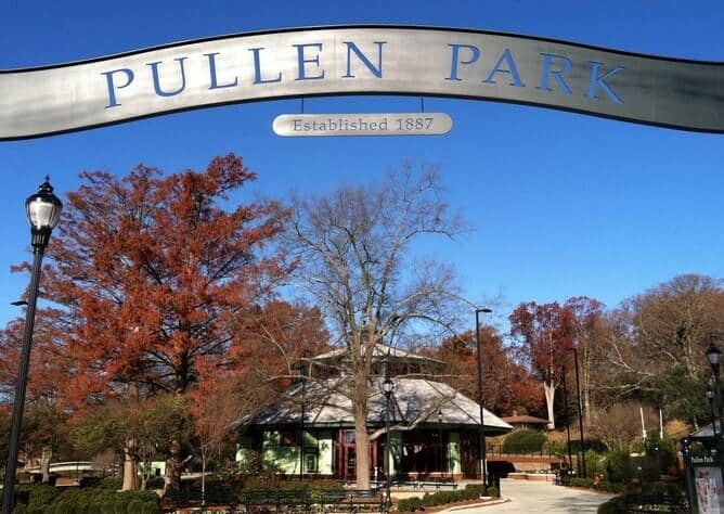 pullen park entrance